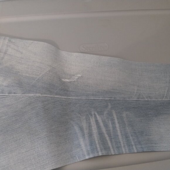 Vintage RUTHLESS ART JEANS Skull Embroidered Streetwear Y2k SIZE 38-READ DESCRIP - Picture 14 of 14